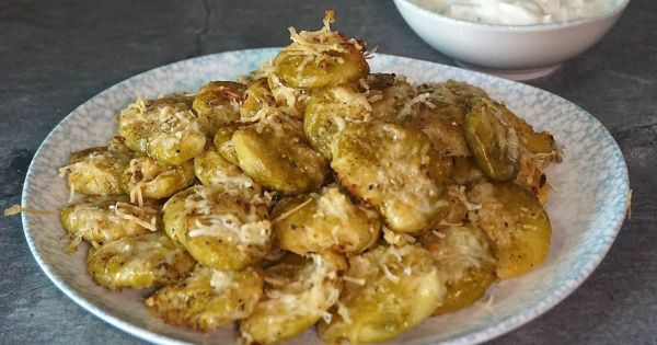Fırında Parmesan Peynirli Brüksel Lahanası
