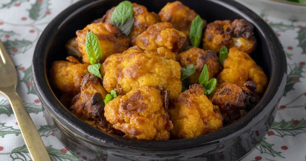 Airfryer'da Acılı Çıtır Karnabahar