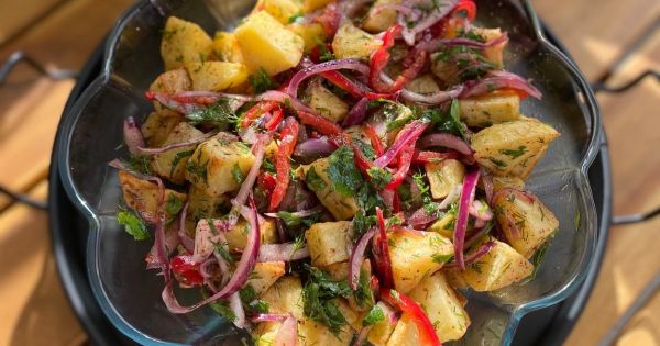 Kızarmış Patates Salatası