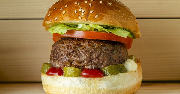 Airfryer'da Hamburger