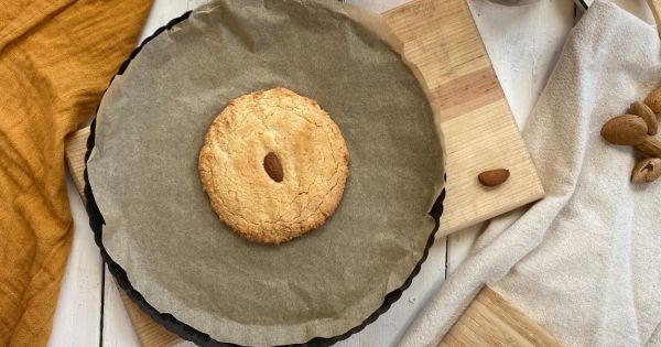 Glutensiz Dev Acı Badem Kurabiyesi