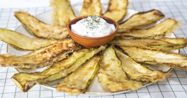Yunan Usulü Kabak Kızartması