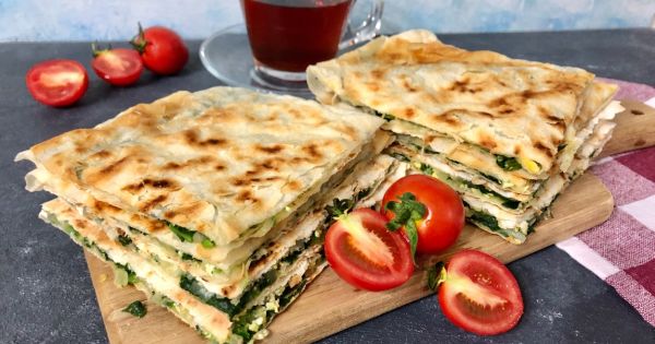 Ispanaklı Gözleme