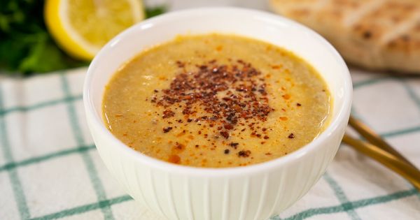 İki Kişilik Mercimek Çorbası