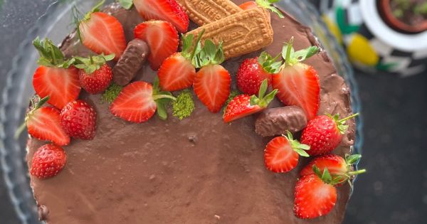 Çikolatalı Hindistan Cevizli Cheesecake