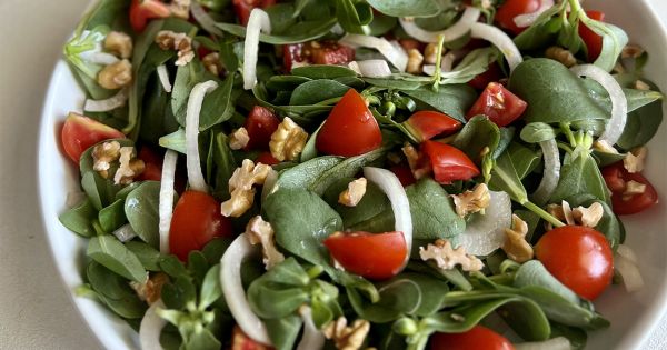 Ege Usulü Semizotu Salatası