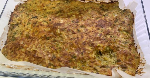Patatesli Kabaklı Fırın Mücver