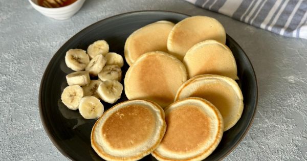 Sütsüz Pancake
