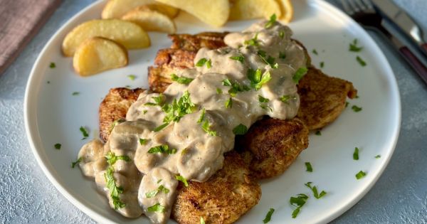 Mantar Soslu Tavuk Bonfile