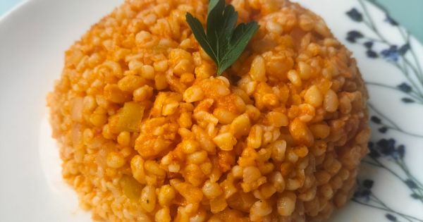 Sebzeli Bulgur Pilavı