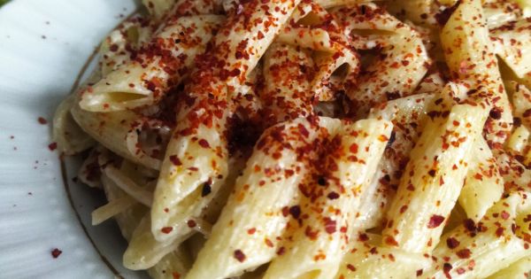 Körili Kremalı Makarna