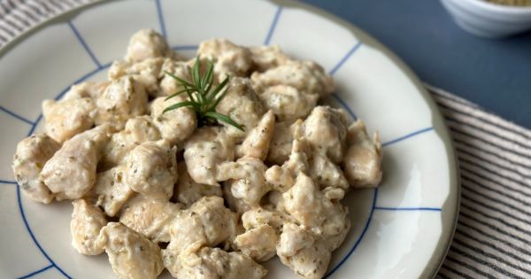 Kekikli Kremalı Tavuk