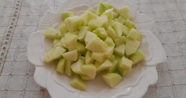 Yeşil Elmalı Bamya