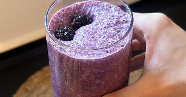Orman Meyveli Keten Tohumlu Smoothie