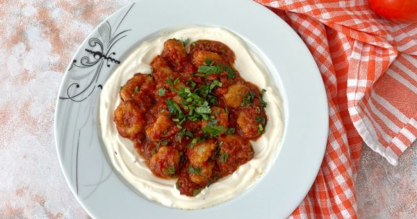 Sarımsaklı Yoğurtlu Bulgur Köftesi