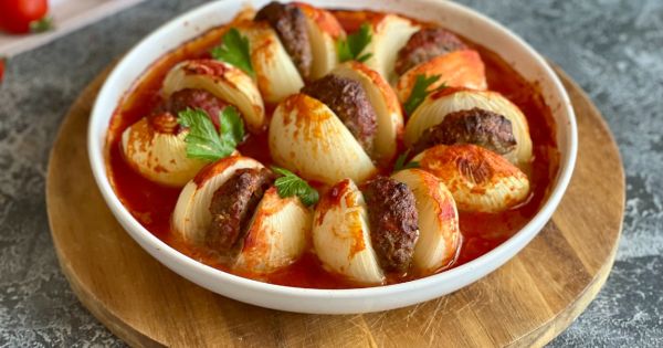 Köfteli Soğan Kebabı