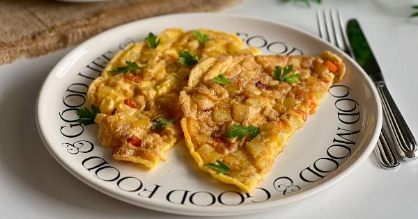 patatesli-ve-havuclu-omlet-asama3