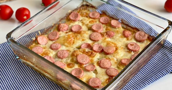 Sosisli Patates Graten