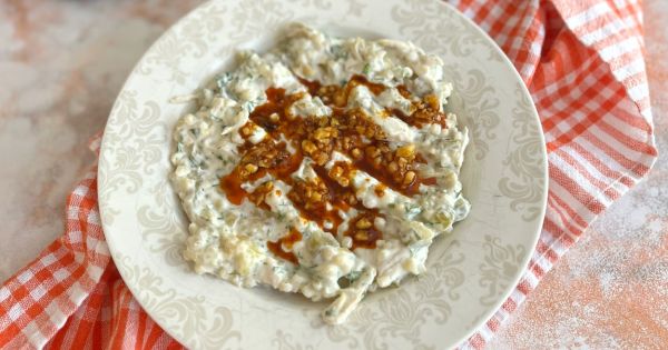 Tavuklu Köz Patlıcan Mezesi