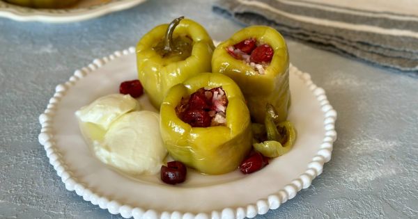 Vişneli Kıymalı Dolma
