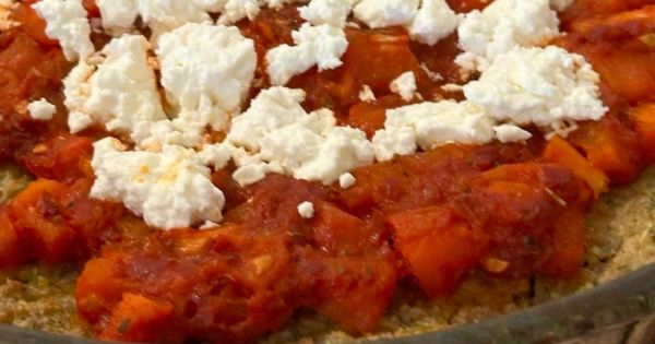 Kabak Tabanlı Sağlıklı Pizza