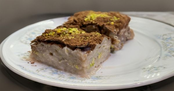 Soğuk Baklava Tadında Fıstıklı Güllaç