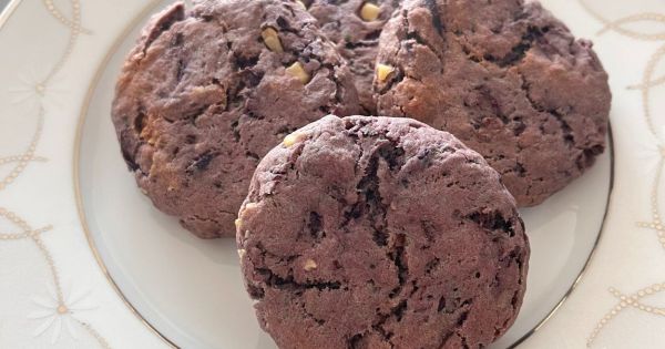 Mor Havuçlu Kurabiye