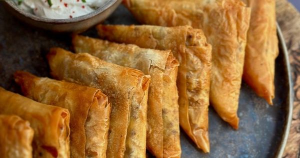 Baklava Yufkasından Muska Böreği