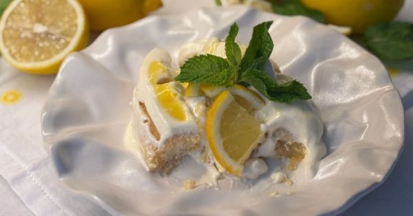 Limon Aromalı Tiramisu