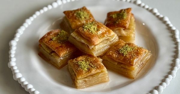 Oklavasız Baklava