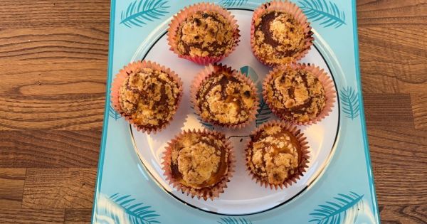 Şeftalili Cupcake