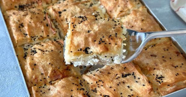 Sodalı Peynirli Börek