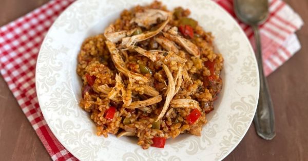 Tavuklu Bulgur Pilavı