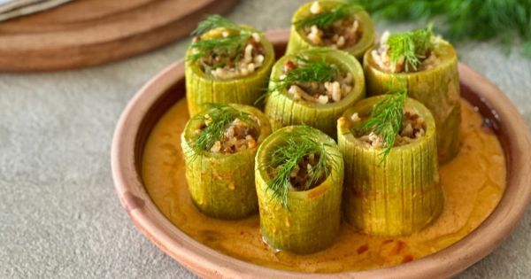 Terbiyeli Kabak Dolma