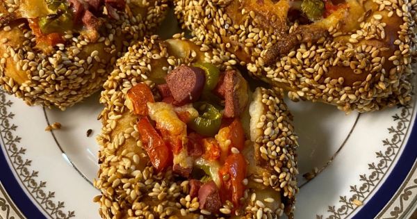 Mini Simit Pizza