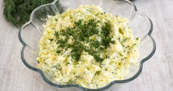 Evdeki Malzemelerle: Salatalıklı Patatesli Meze