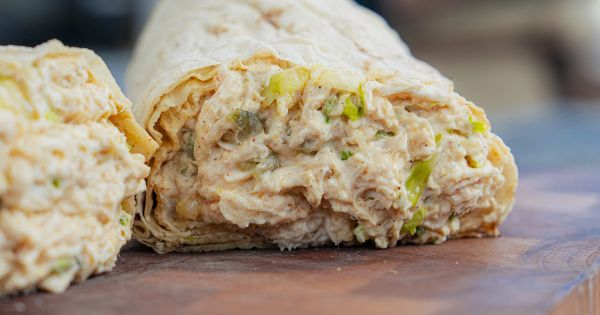 Çok Doyurucu: Sezar Tavuk Burrito