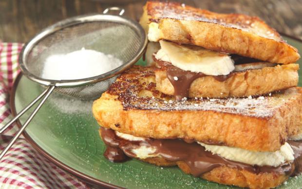 Muzlu, Çikolatalı Tost Tarifi