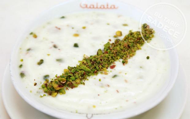 Galata Fıstıklı Muhallebi Tarifi