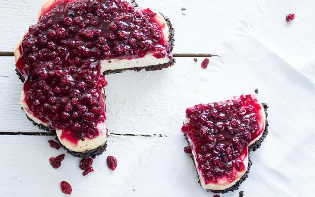 Yaban Mersinli, Kakaolu Cheesecake Tarifi