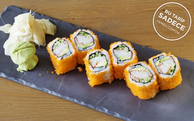 california roll sushi tarifi nasil yapilir yemek com