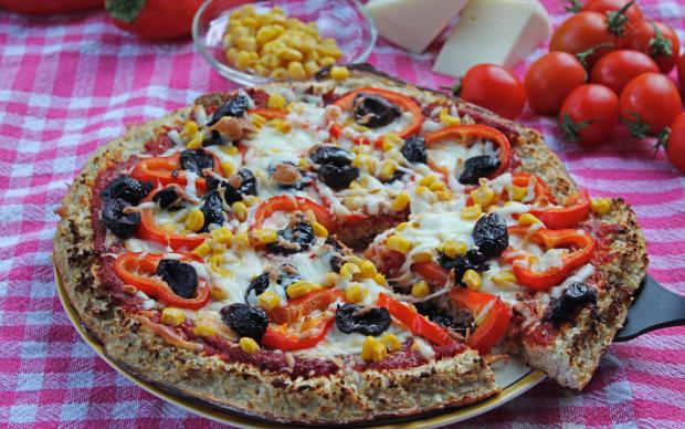Karnabahar Tabanlı Pizza Tarifi