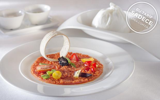 Fotoğraf: Özgür Bakır / Domates Püreli Burrata Peyniri