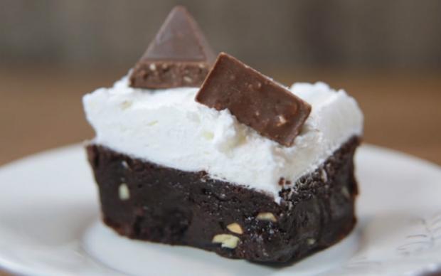 Bademli Toblerone Brownie Tarifi
