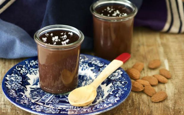 Bademli, Bitter Çikolatalı Puding Tarifi