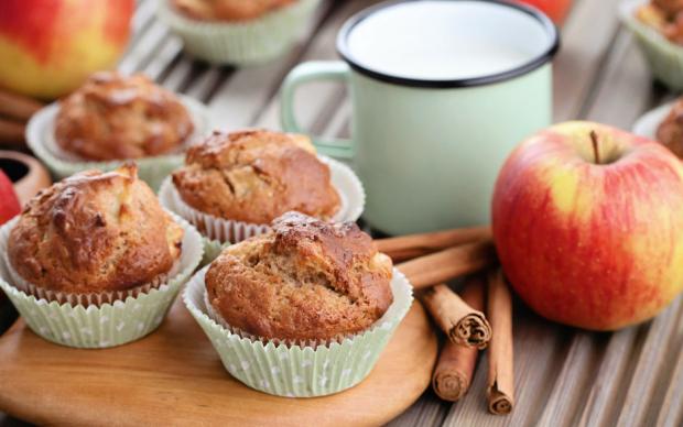 Elmalı Tahinli Muffin Tarifi
