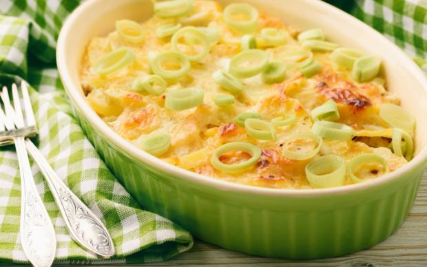 Pırasalı Patates Graten Tarifi