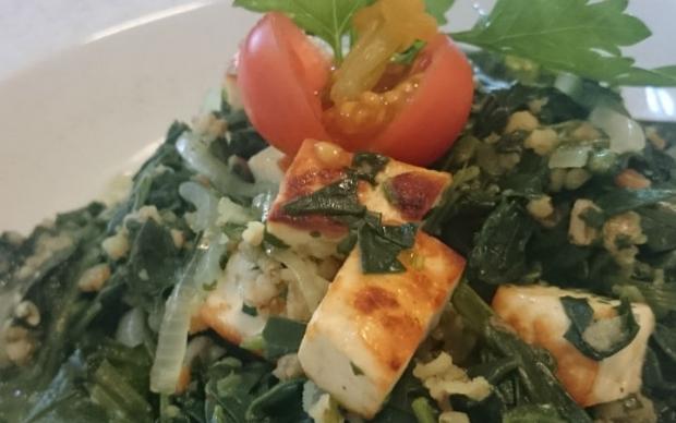 Siyez Bulgurlu Palak Paneer Tarifi