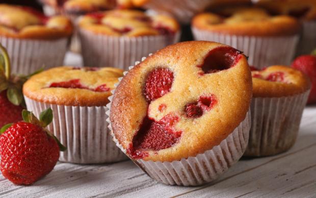 Çilekli Muffin Tarifi