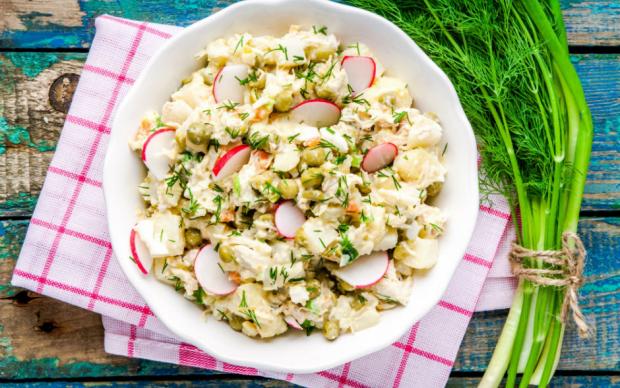 Hardal Soslu Patates Salatası Tarifi